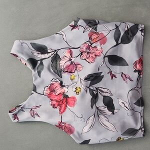 Athleta Conscious Crop Printed Small A-C Iris Floral